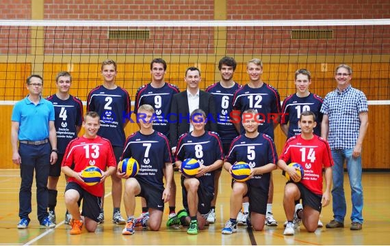 Volleyball Herren Verbandsliga SG Sinsheim/Waibstadt/Helmstadt gegen VSG Mannheim-2 (© Siegfried Lörz)